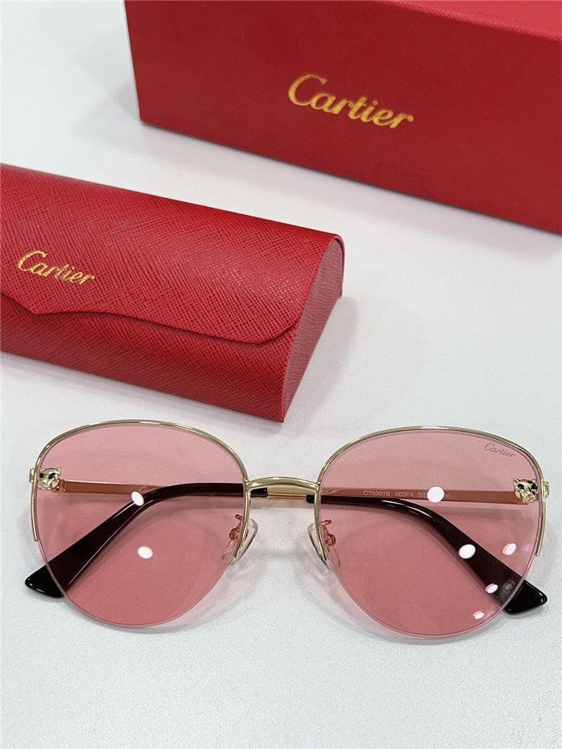 CARTIER Panther CT0301 Women's  SUNGLASSES✨