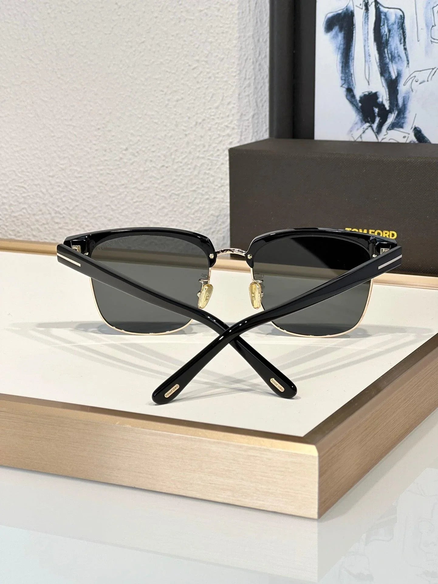 Tom Ford TF1139 POLARIZED RIVER Sunglasses 🔱