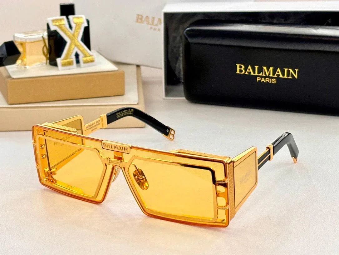 BALMAIN Eyewear Wonder Boy III rectangle-frame sunglasses✨