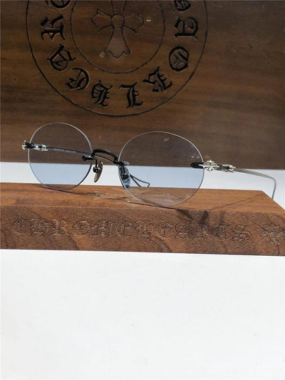 Chrome Hearts SINNERGASM oval round tinted Sunglasses✨