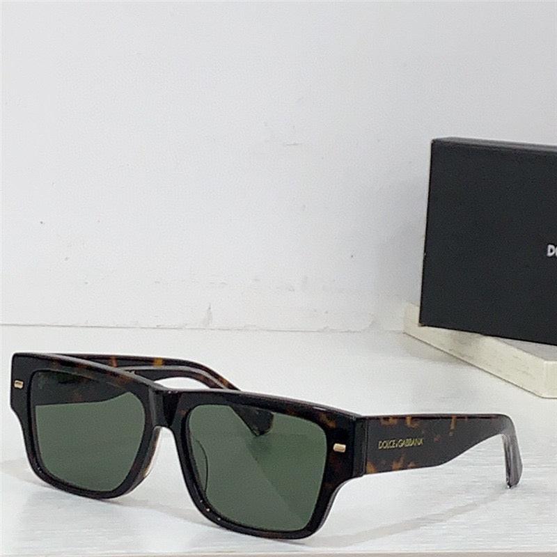 Dolce & Gabbana 4451 Lusso Sartoriale rectangle-frame  Men's  Sunglasses ✨