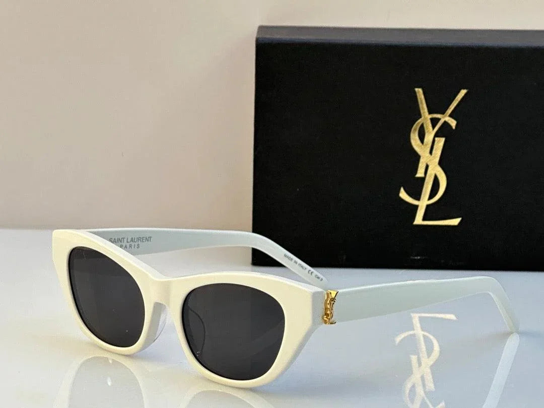 YSL  Saint Laurent Women's Cat Eye Sunglasses SL M80🖤