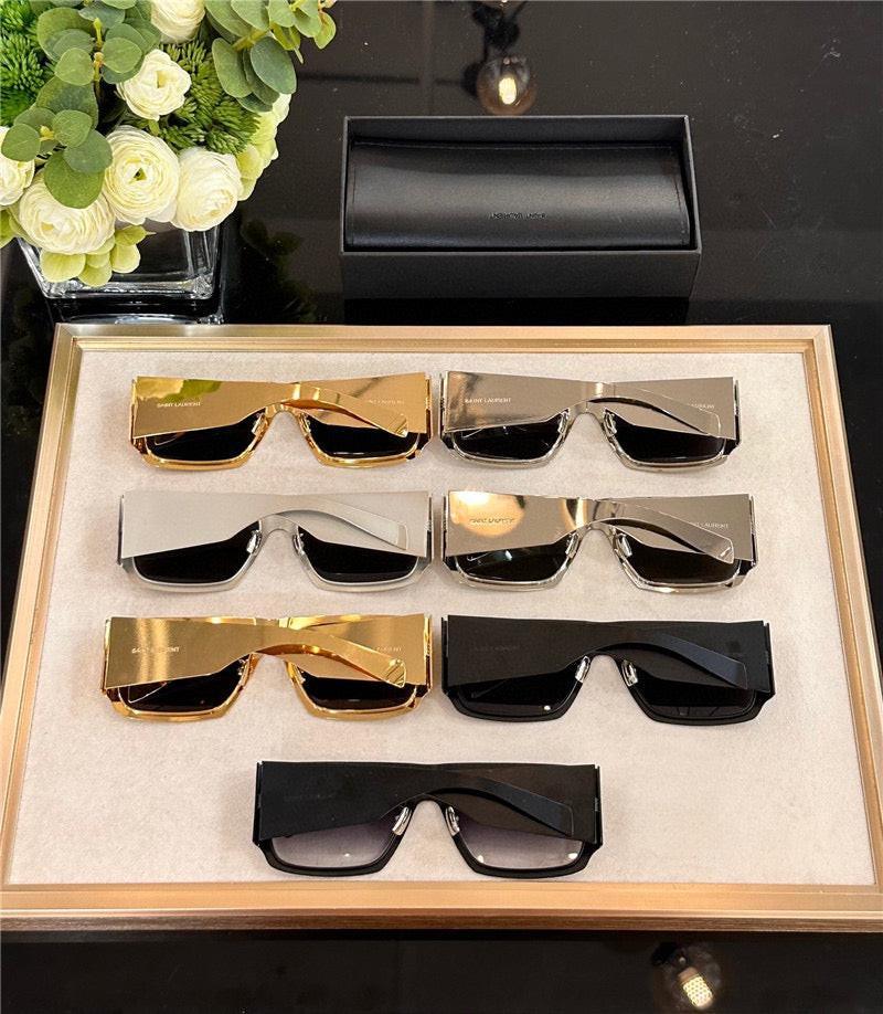 YSL 2024 SAINT LAURENT SL 635 flat-top Sunglasses $800 ✨