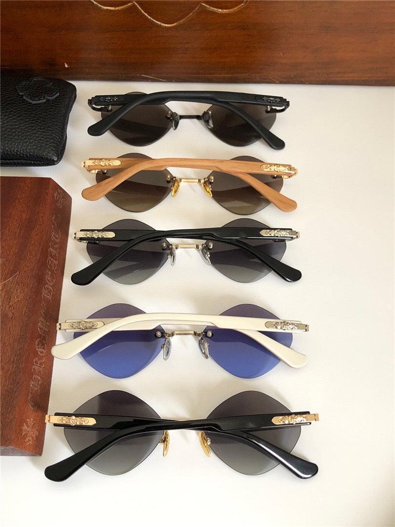 Chrome Hearts DEEP III 3 Rhombus Zeiss Lens Unisex Sunglasses⚜️