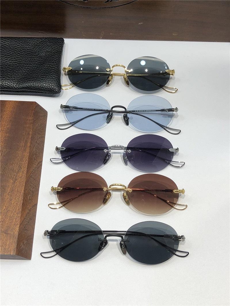 Chrome Hearts SINNERGASM oval round tinted Sunglasses✨