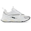 Dior B22 White Reflective Calfskin Trainer