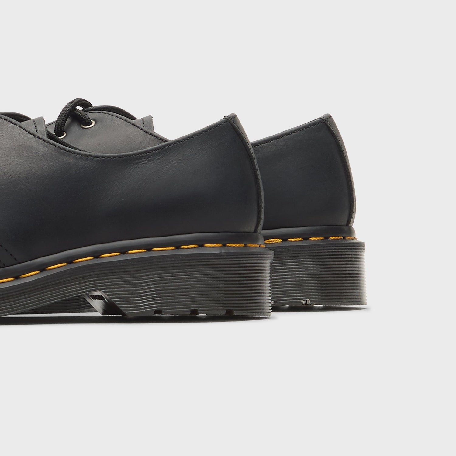 Dr. Martens 1461 Metal Toe Leather Shoe - Black