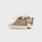 Rick Owens WMNS DRKSHDW Scarpe In Denim Low Sneakers – Dust / Milk