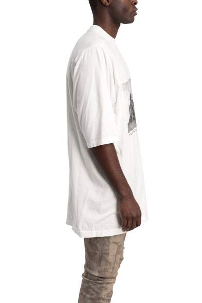 Jumbo SS T-Shirt, Temple Of Love Print
