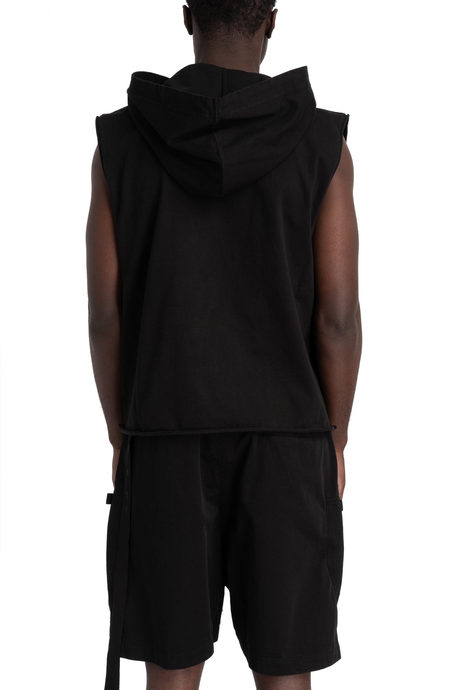 Sleeveless Hood Tunic
