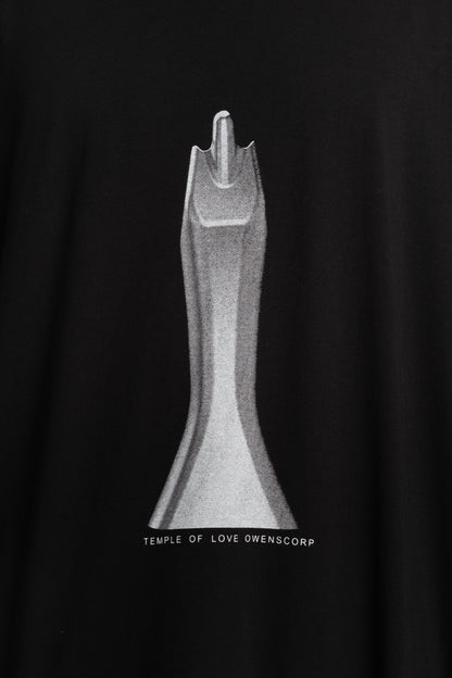 Tommy Oversized T-Shirt, RN / Black / Statue Print