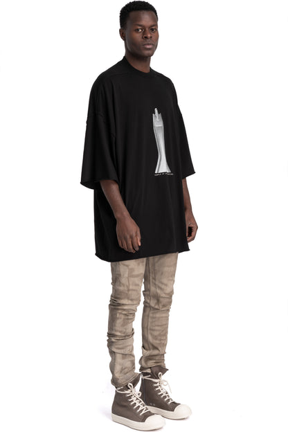 Tommy Oversized T-Shirt, RN / Black / Statue Print