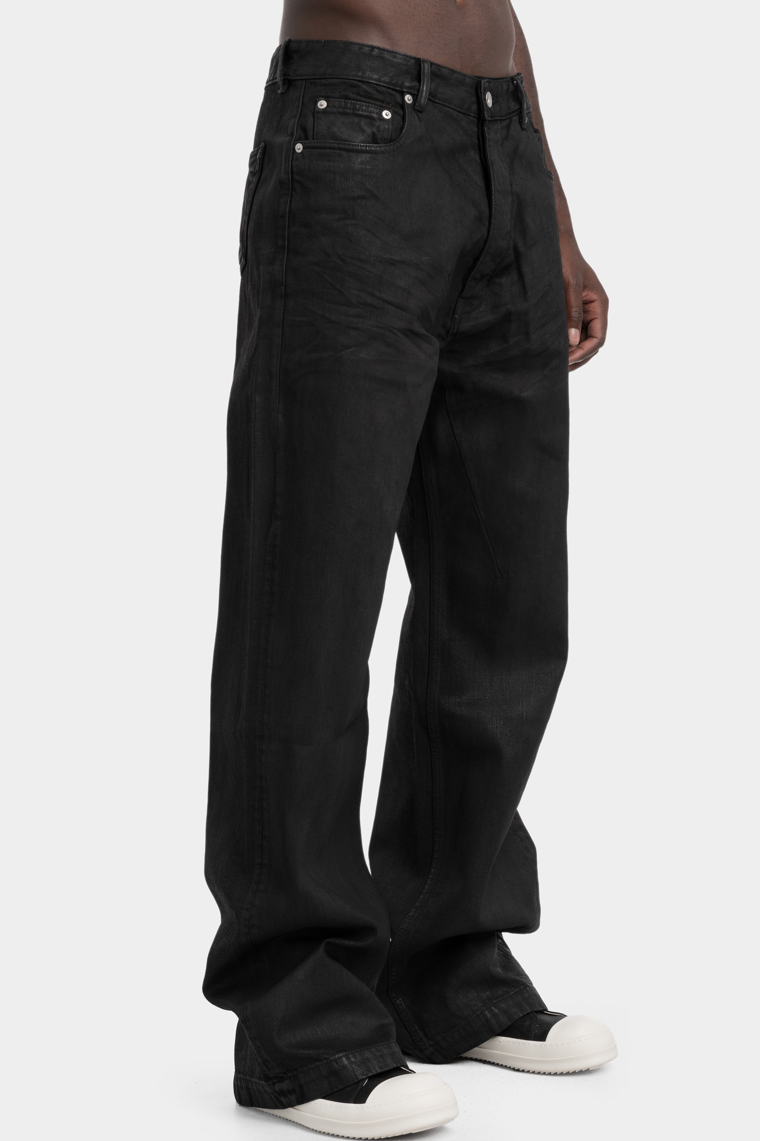Geth jeans, Black waxed 13oz