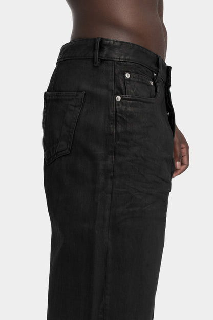 Geth jeans, Black waxed 13oz