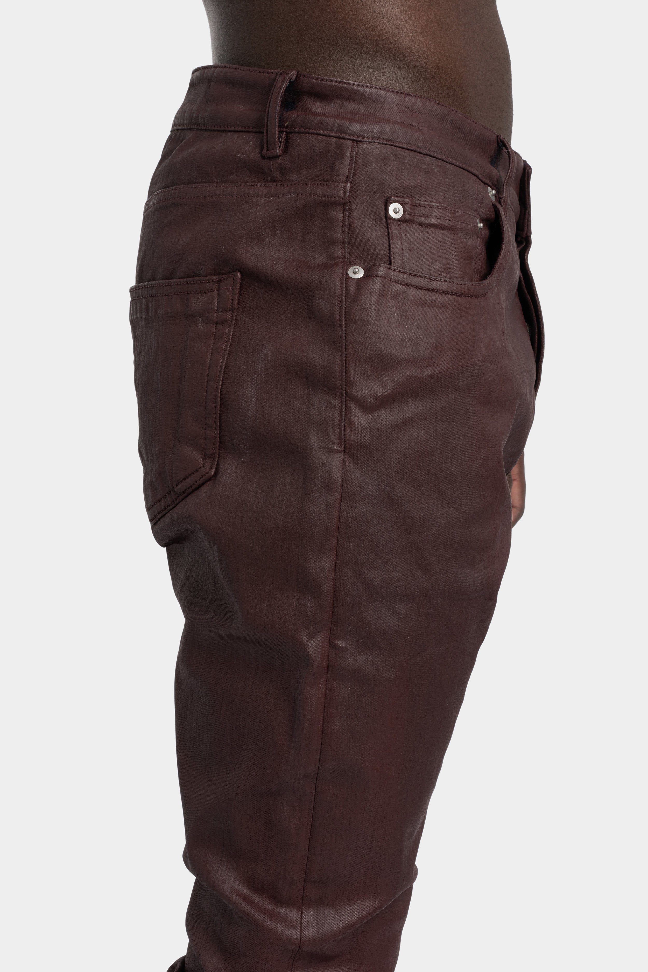Detroit cut jeans, Scab wax
