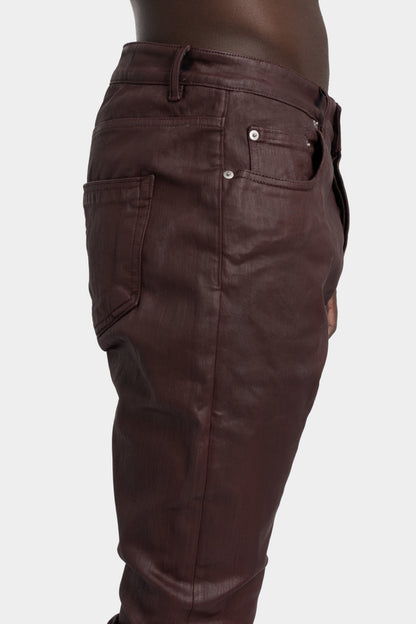 Detroit cut jeans, Scab wax