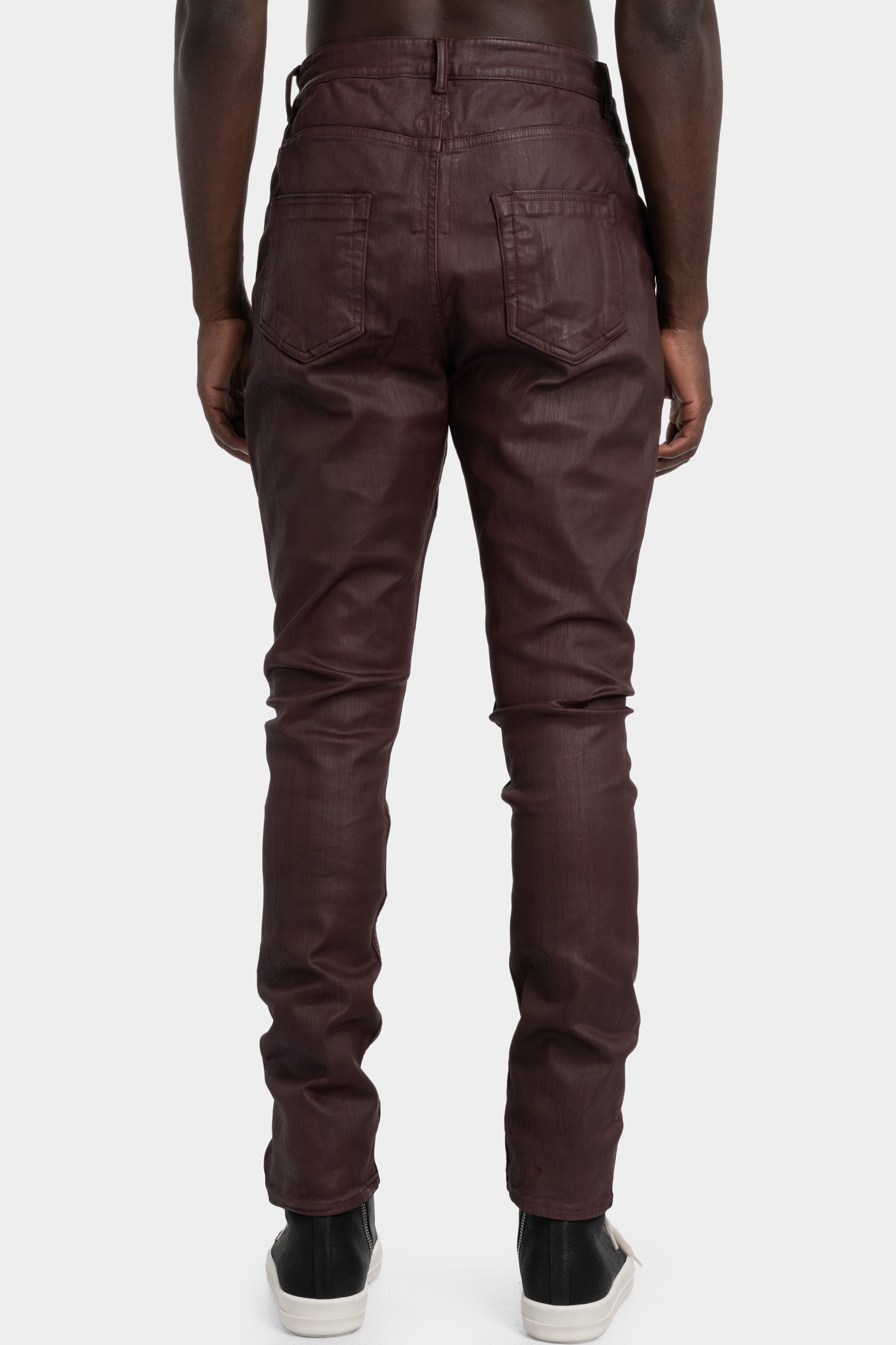 Detroit cut jeans, Scab wax