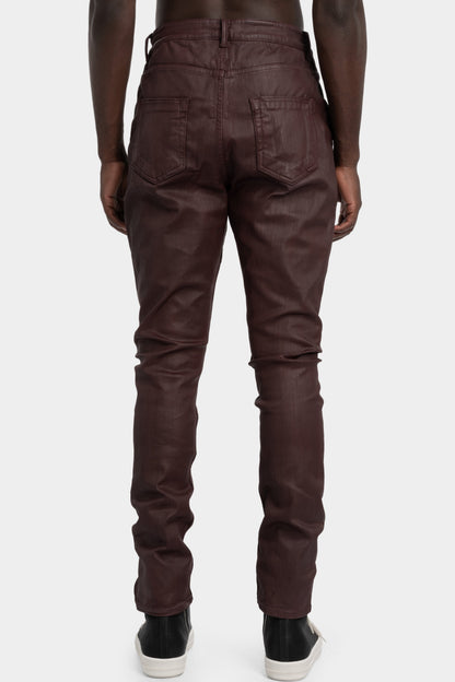 Detroit cut jeans, Scab wax