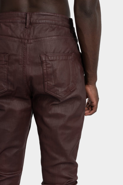 Detroit cut jeans, Scab wax