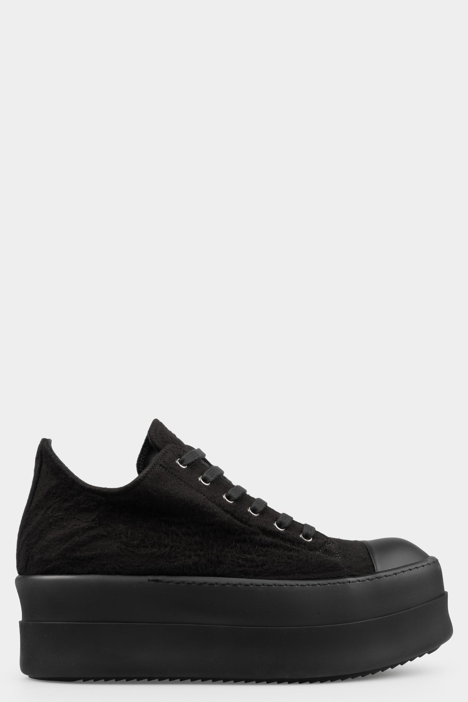 Double bumper low Ramones sneakers, BO / All black