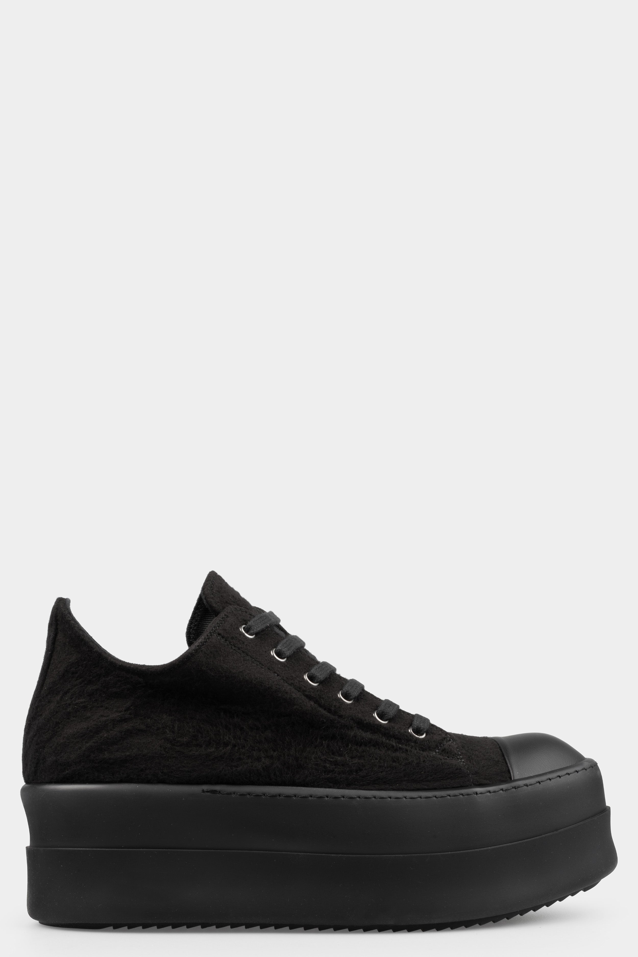 Double bumper low Ramones sneakers, BO / All black