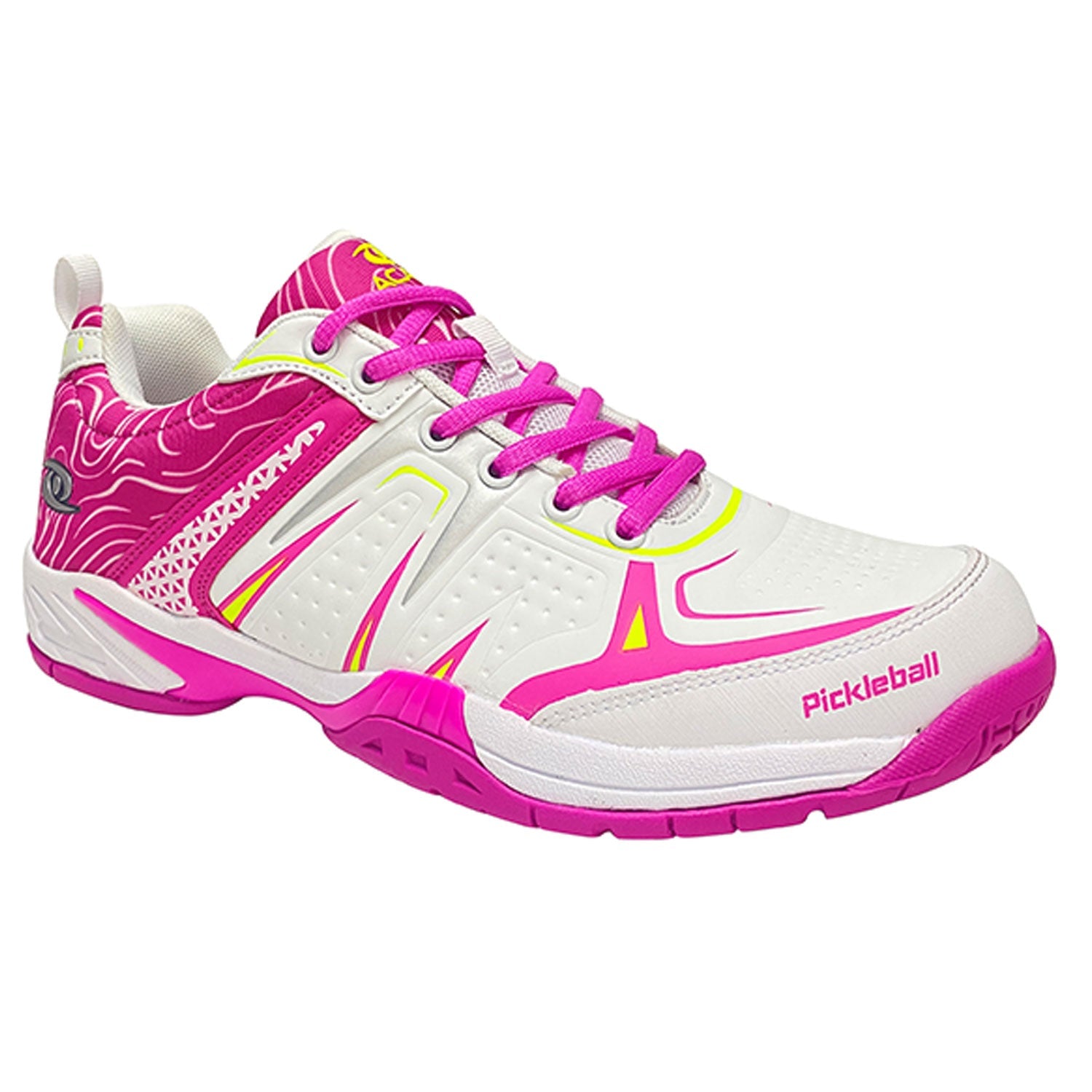 Acacia Dinkshot II (Pink) Lightweight, Comfortable Unisex Pickleball Shoe