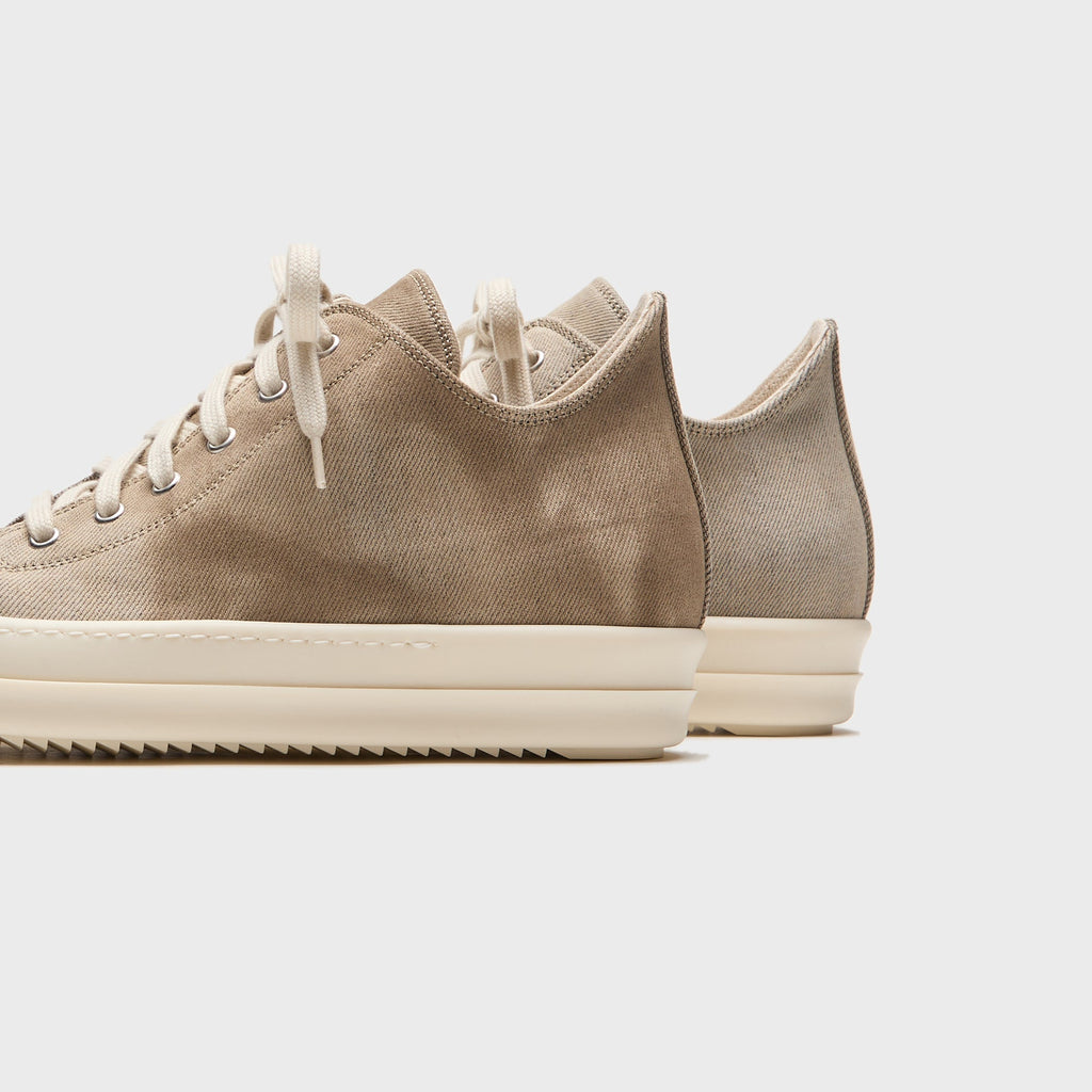 Rick Owens DRKSHDW Scarpe Denim Low – Dust / Milk