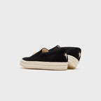Rick Owens Temple Penta Boat Sneaks – Black / Milk