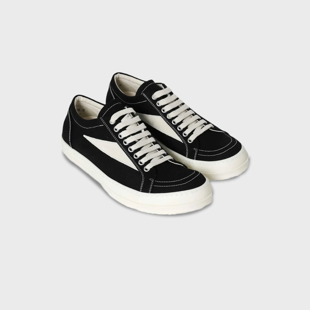 Rick Owens DRKSHDW Vintage Sneakers – Black / Milk