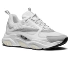 Dior B22 White Reflective Calfskin Trainer