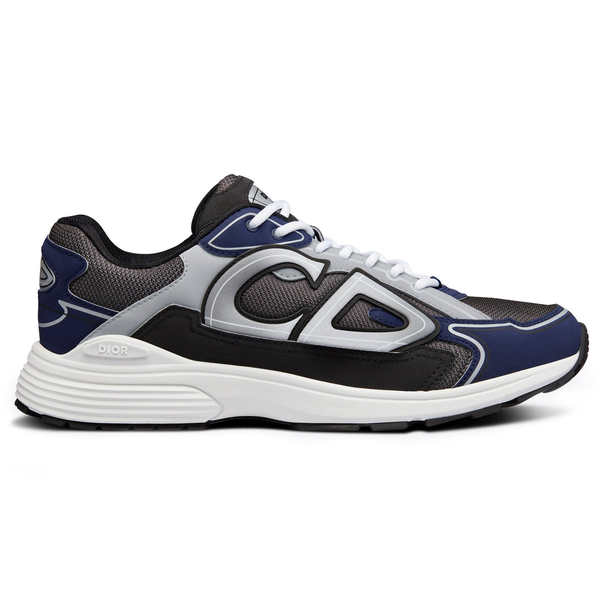 Dior B30 Mesh Black Blue Grey Trainer Main image