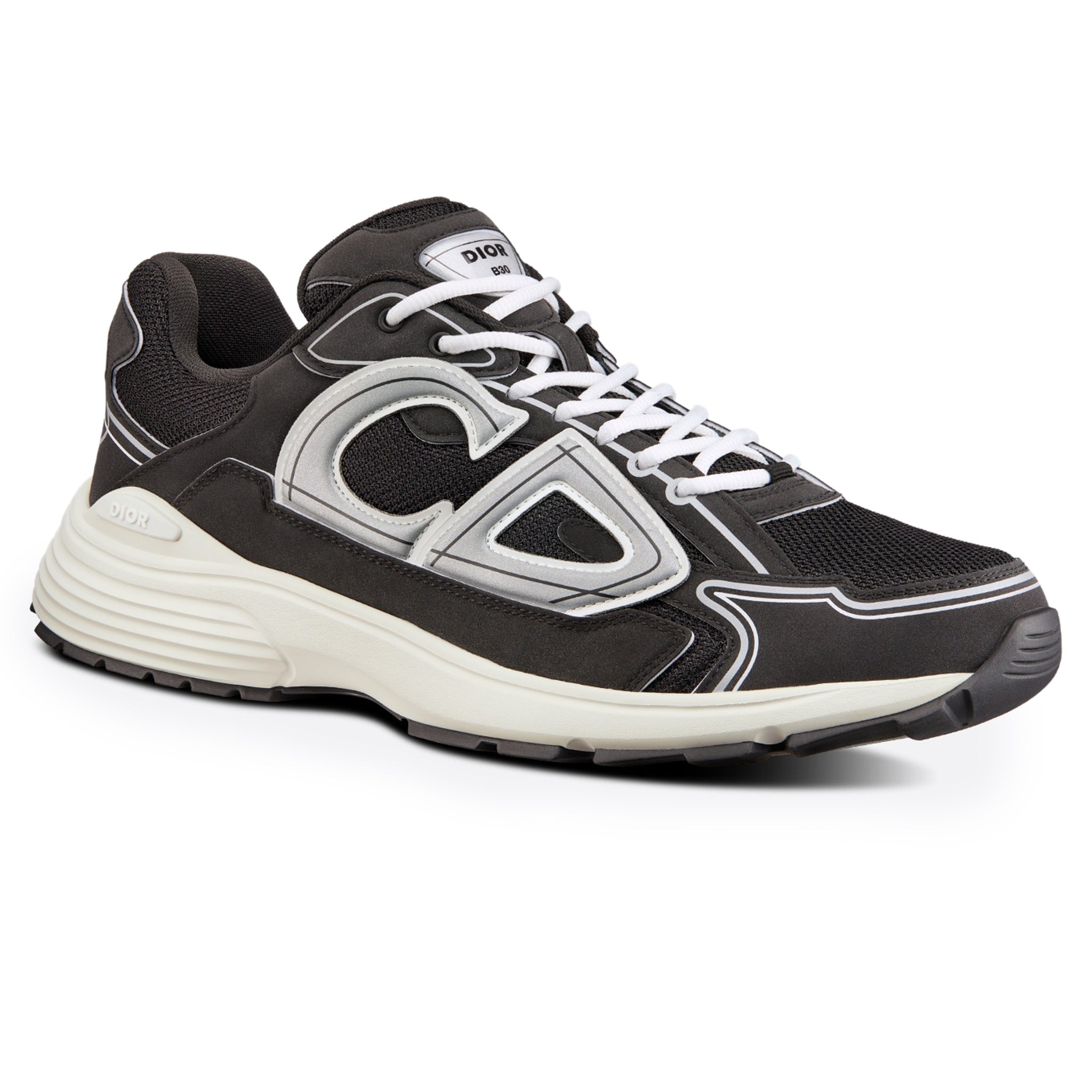 Dior B30 Mesh Black White Trainer Secondary image