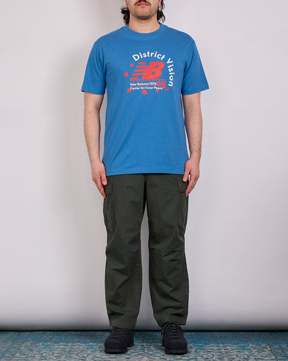District Vision Anniversary T-Shirt New Balance Vintage Blue
