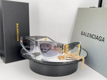 BALENCIAGA DYNASTY D-FRAME SUNGLASSES IN BLACK Sunglasses ✨