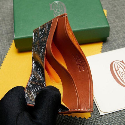Goyard Saint-Sulpice Card Wallet In Goyardine Canvas ✨