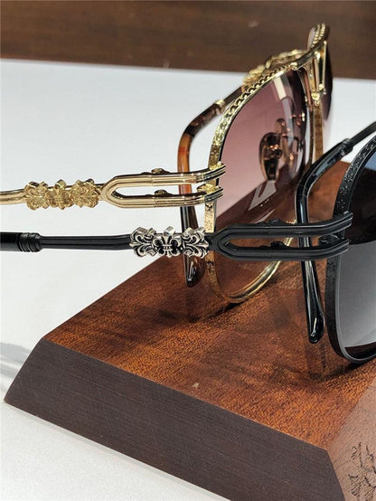 Chrome Hearts Aviator Sunglasses 60mm-4 STYLE🔱