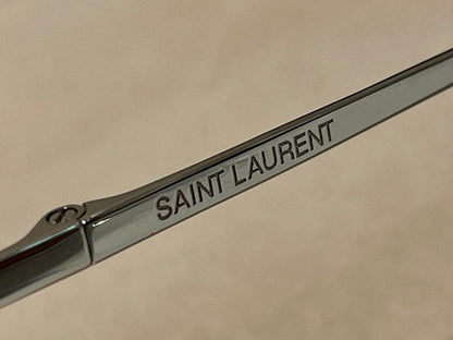 Saint Laurent SILVER-GOLD SL 605 LUNA’ Sunglasses✨