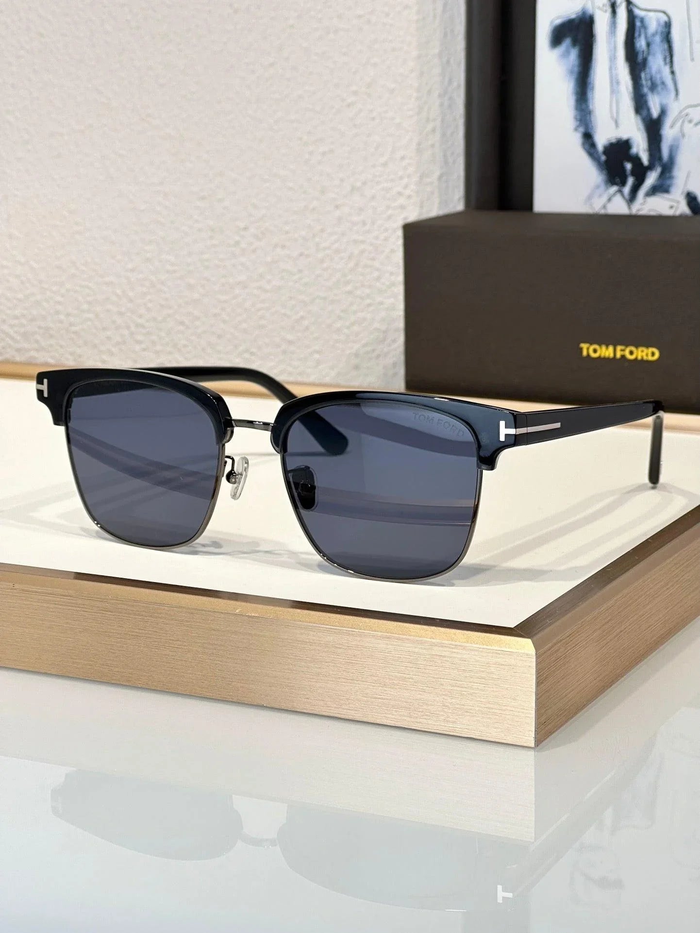 Tom Ford TF1139 POLARIZED RIVER Sunglasses 🔱