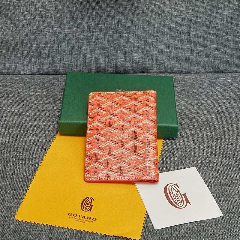 Goyard Grenelle Passport Cover In Goyardine Canvas✨