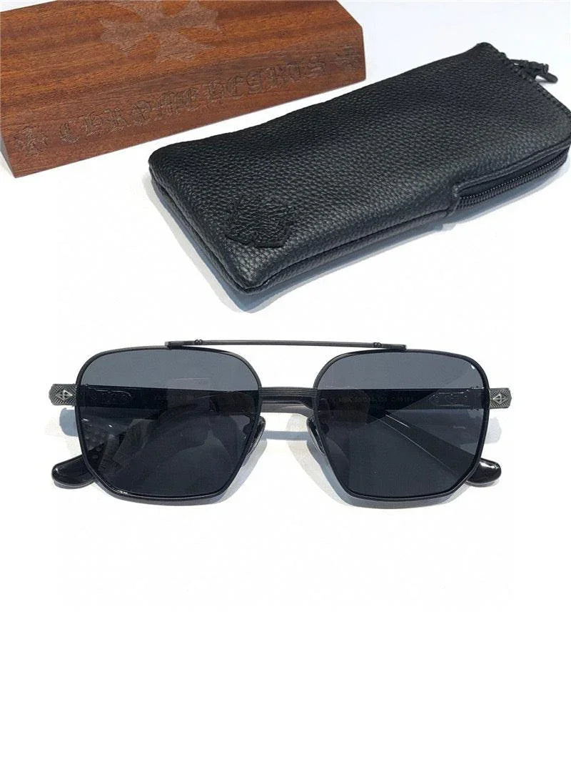 Chrome Hearts 8184 square-frame tinted sunglasses ⚜️