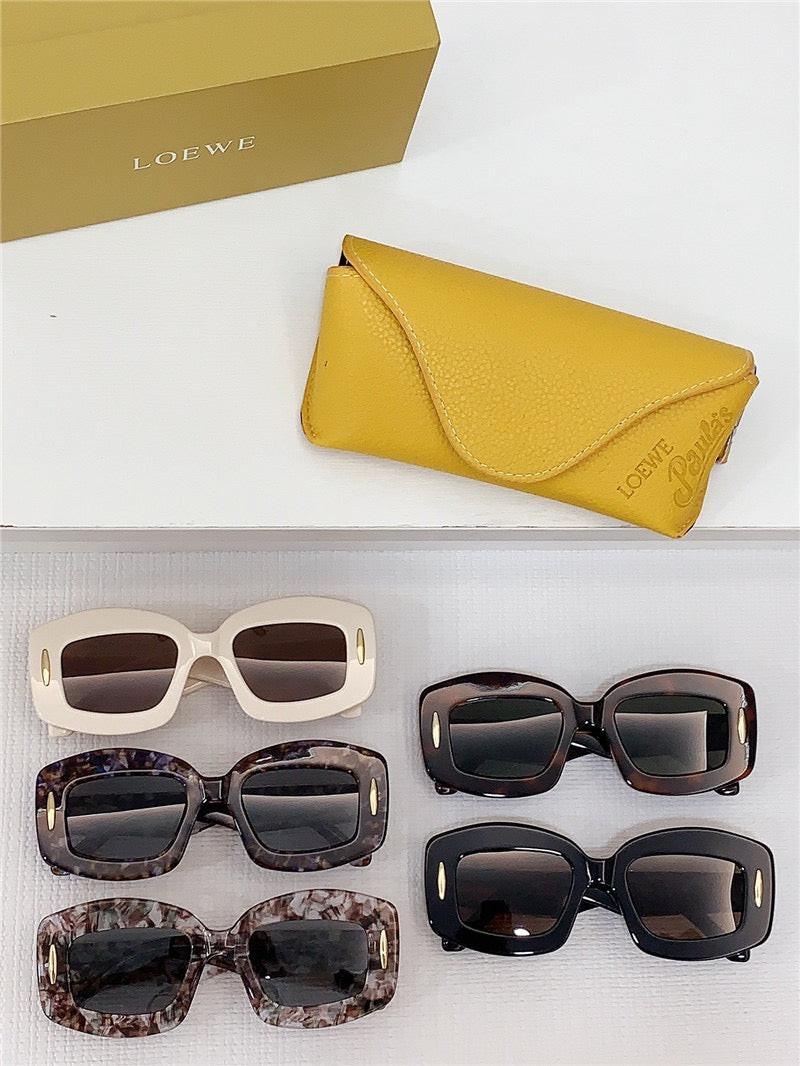 LOEWE Retro Screen Women's Acetate Sunglasses 40114I - 10 colors ✨