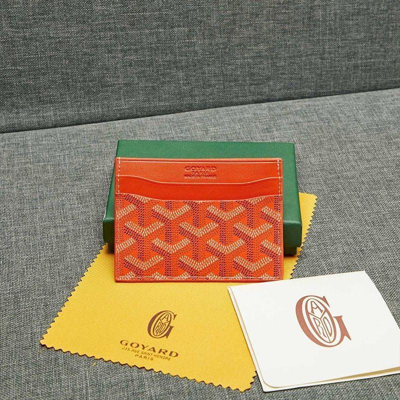Goyard Saint-Sulpice Card Wallet In Goyardine Canvas ✨