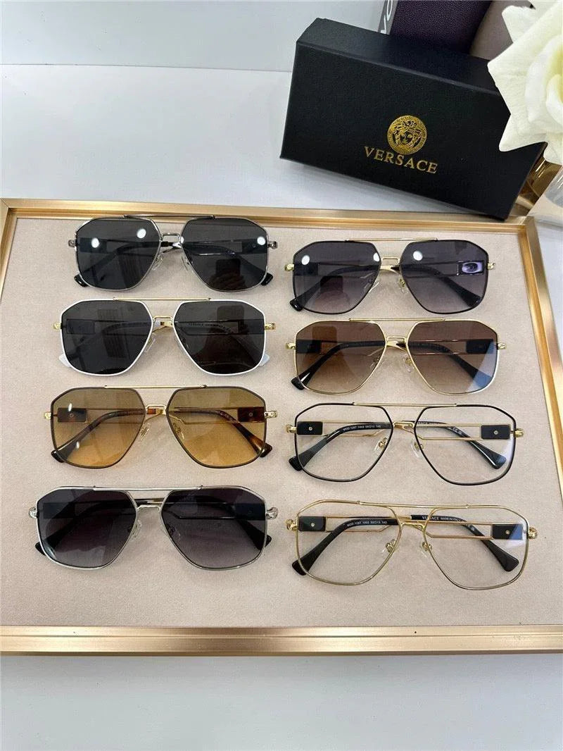 Versace VE1287 59mm Pilot Unisex Sunglasses ✨