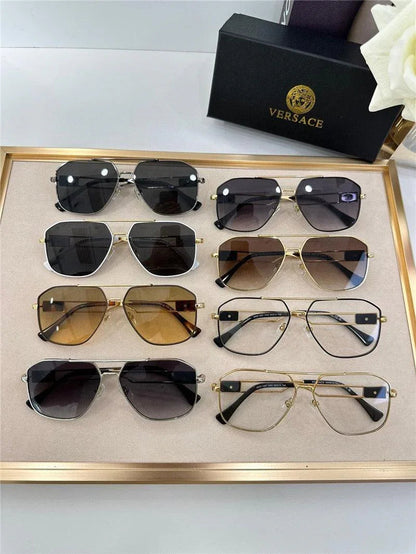Versace VE1287 59mm Pilot Unisex Sunglasses ✨