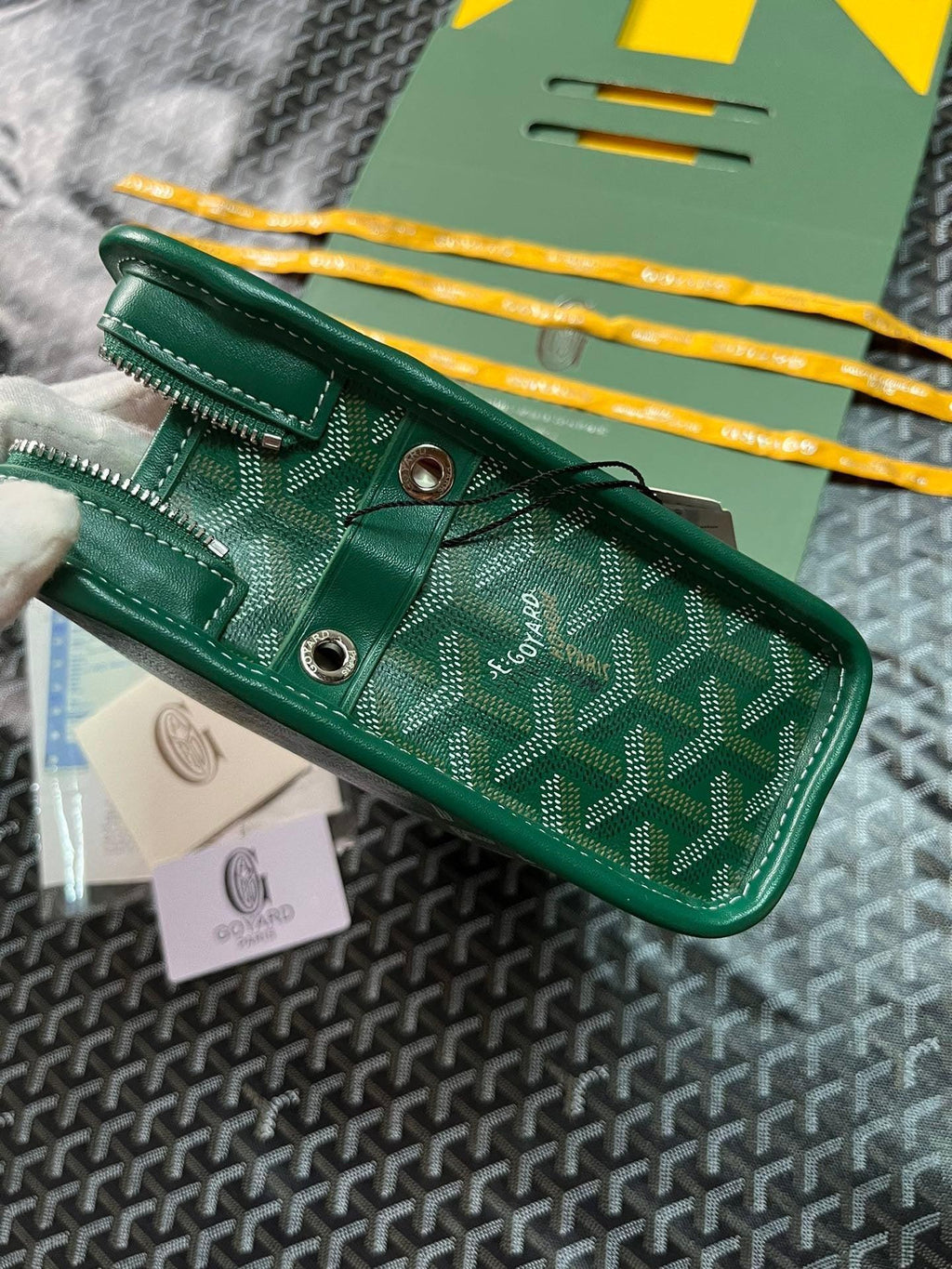 '- Goyard Jouvence Toiletry Bag In Goyardine Canvas 8 Colors✨