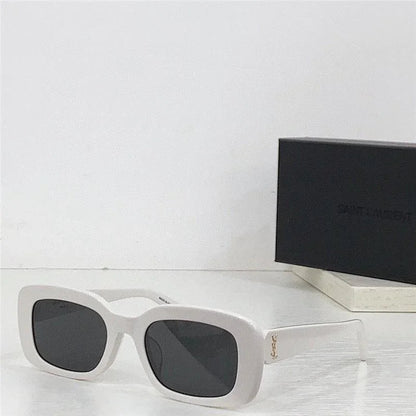 Saint Laurent Eyewear SL M130 rectangle-frame Sunglasses ✨