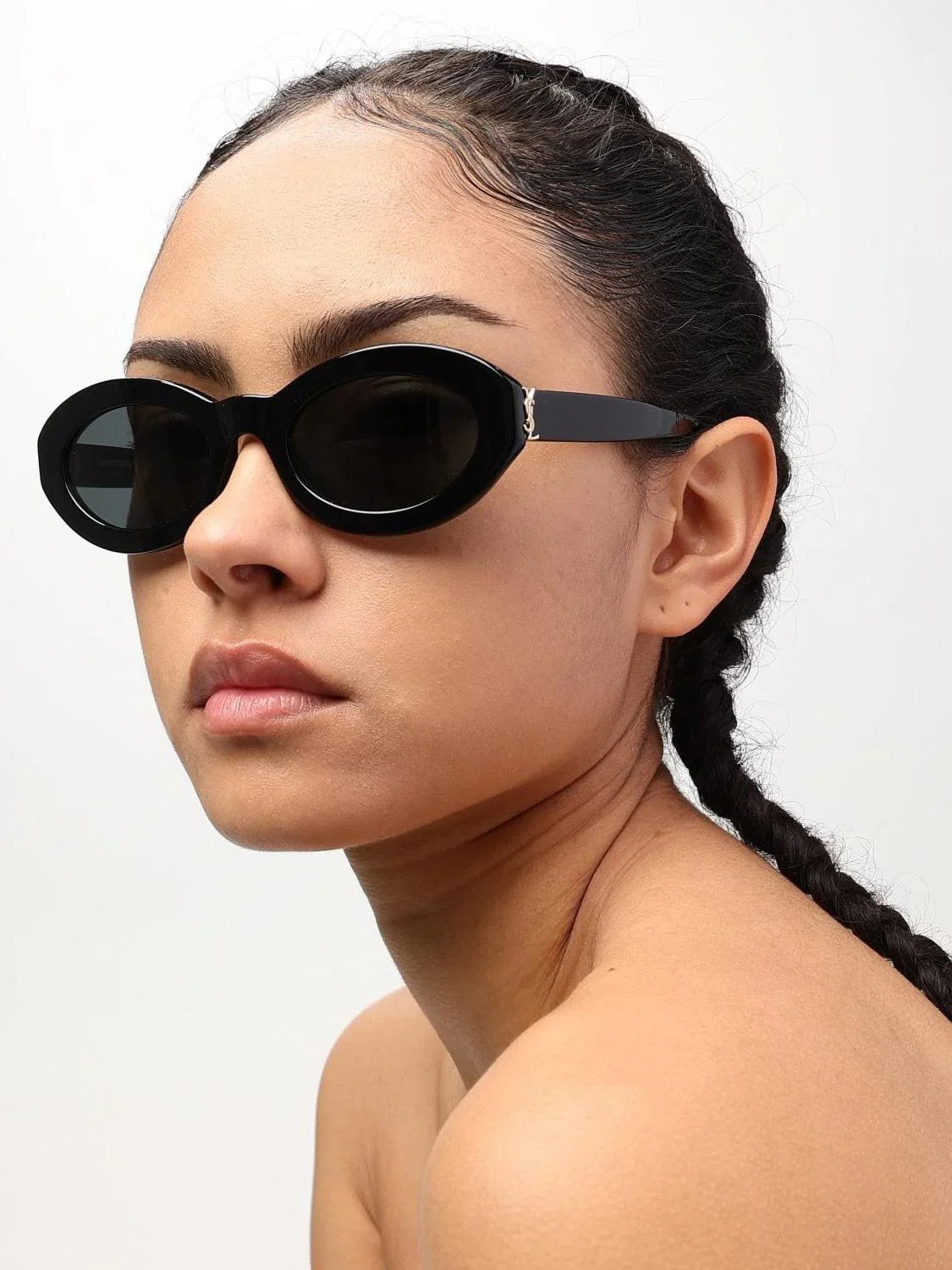 YSL 2024 Saint Laurent Women's Cat Eye SL M136 Sunglasses-7 Colors ✨