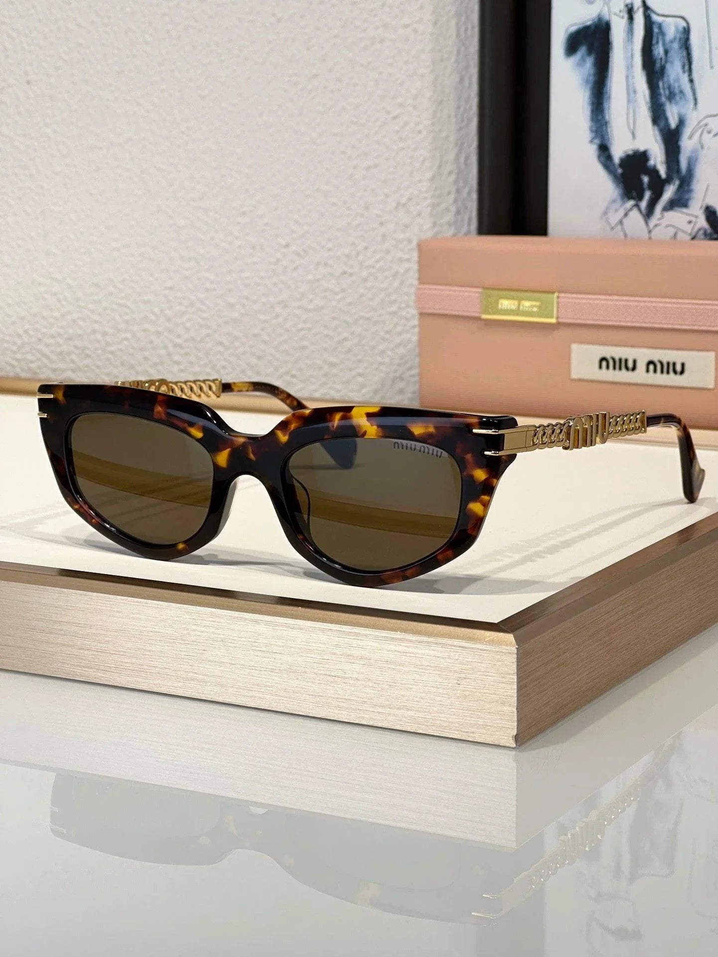MIU MIU MU 12WS - 1AB5S0 Women's  Sunglasses✨