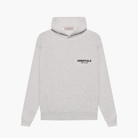 Essentials Hoodie Dark Oatmeal Gris Foncé Fear Of God