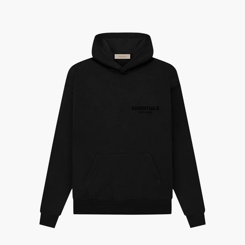 Essentials Hoodie Stretch Limo Noir  Fear Of God